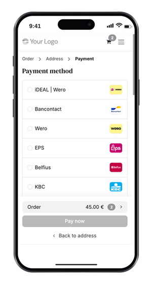 Checkout Odoo op je telefoon