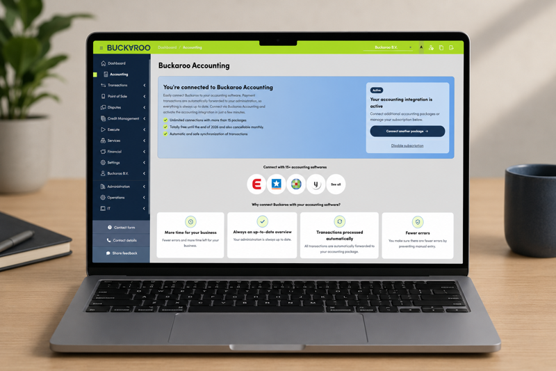 Screenshot Buckaroo Accounting