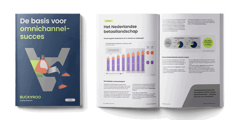 Visual van whitepaper over omnichannel betaalstrategie – hoe bedrijven klantreis optimaliseren en betaalgemak bieden in online en fysieke winkels.